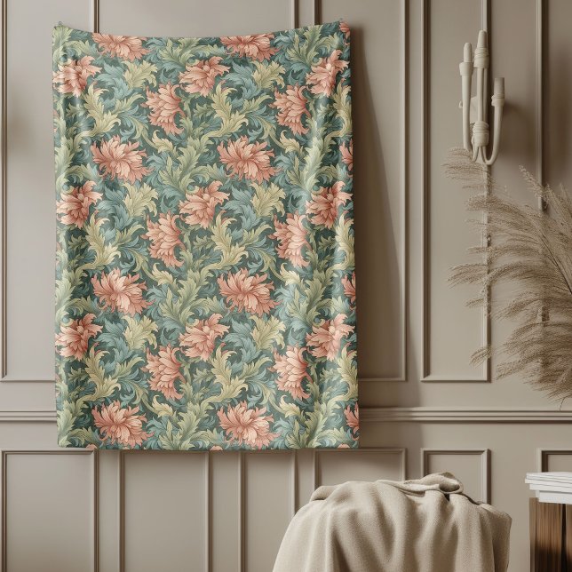 Classic William Morris Cosy Elegance muted colours Fleece Blanket (
Sale Price $60.10.  
$60.10
Original Price $70.70$70.70 Comp. value 
i
per fleece blanket
You save )