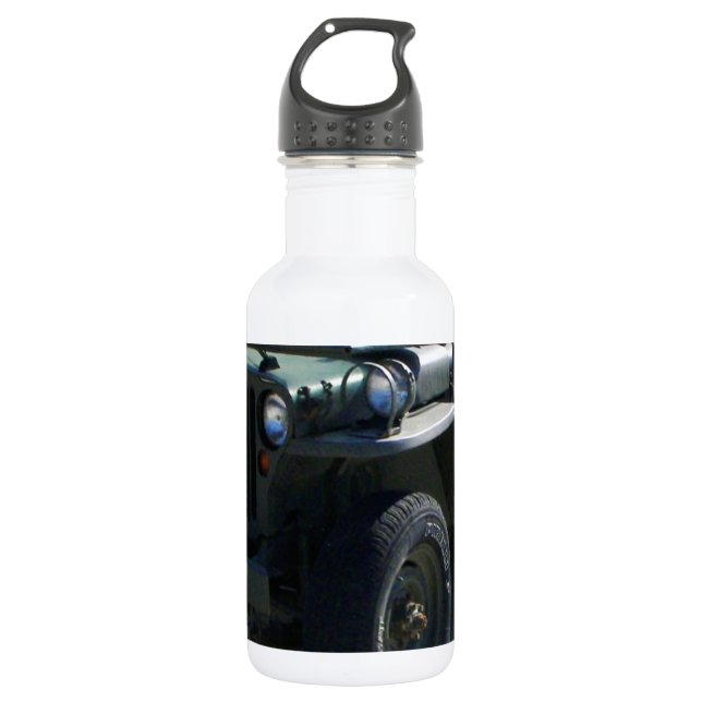 Classic Willy's Jeep. 532 Ml Water Bottle (Front)
