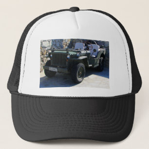 Classic Willy's Jeep. Trucker Hat