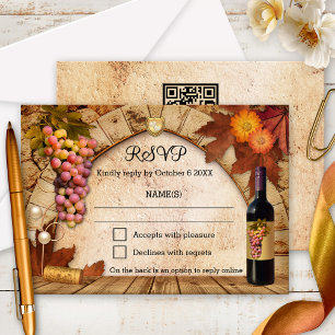 Classic Winery or Vineyard RSVP Invitation