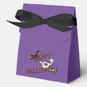 Classic Witch and Ghost Spooky Happy Halloween Favour Box