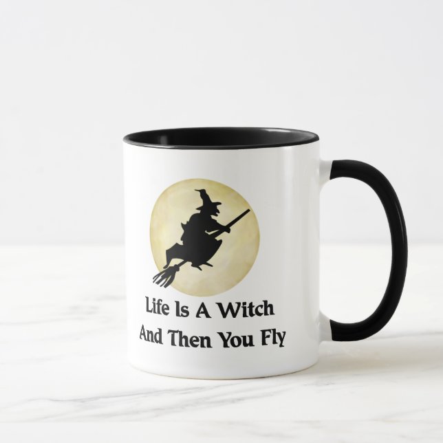 Classic Witch Saying Mug (Right)