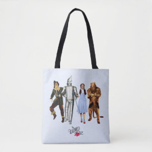Classic Wizard of Oz Characters Tote Bag