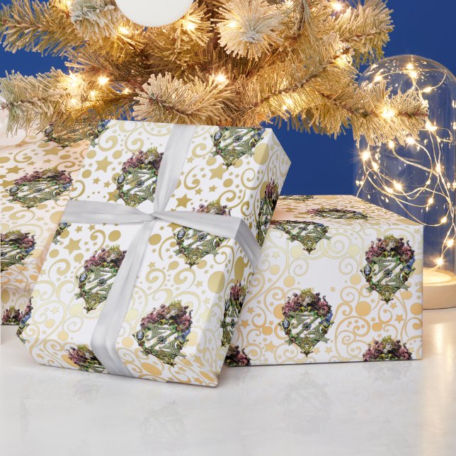 Classic Wizard of Oz Christmas Wrapping Paper (Holidays)