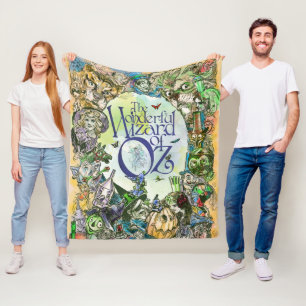 CLASSIC WIZARD OF OZ FLEECE BLANKET