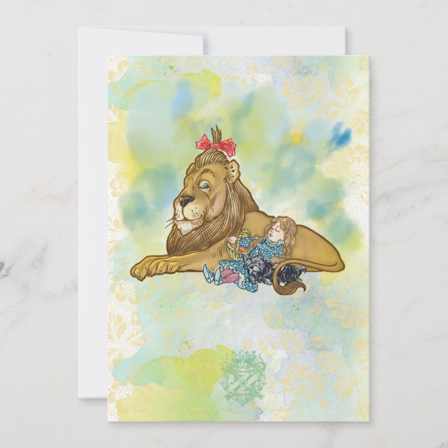 Classic Wizard of Oz Note Cards 1 of 21 - OziaArts (Front)