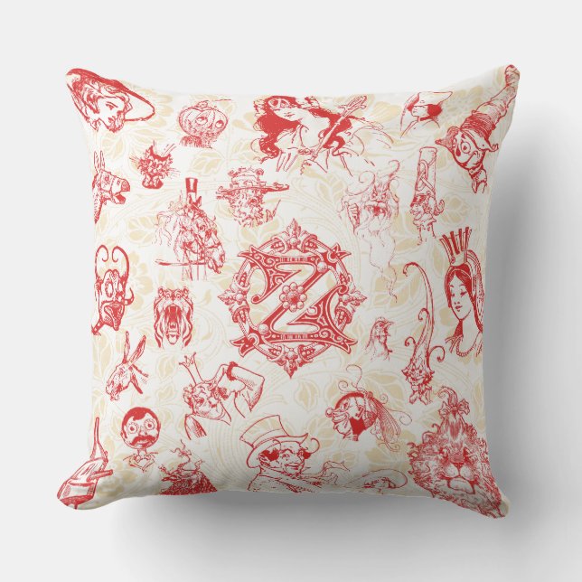CLASSIC WONDERFUL WIZARD OF OZ CHARACTER PILLOW (Front)