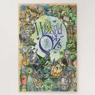 CLASSIC WONDERFUL WIZARD OF OZ CHARACTER PUZZLE