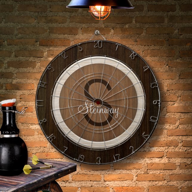 Classic Wood Hue Walnut Baywood Dartboard (Creator Uploaded)