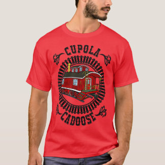 classic wooden cupola caboose T-Shirt