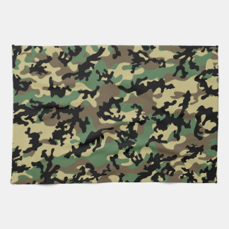 Classic Woodland Camo Kitchen Towels