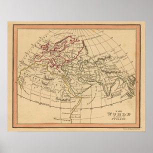 Classic World Map Poster