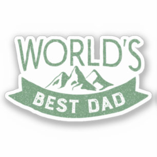Classic World's Best Dad Vintage Father's Day