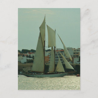 Classic Yacht Postcard