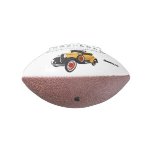 Classic yellow car 1931 football