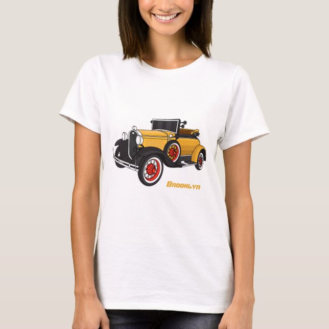Classic yellow car 1931 T-Shirt (Front)