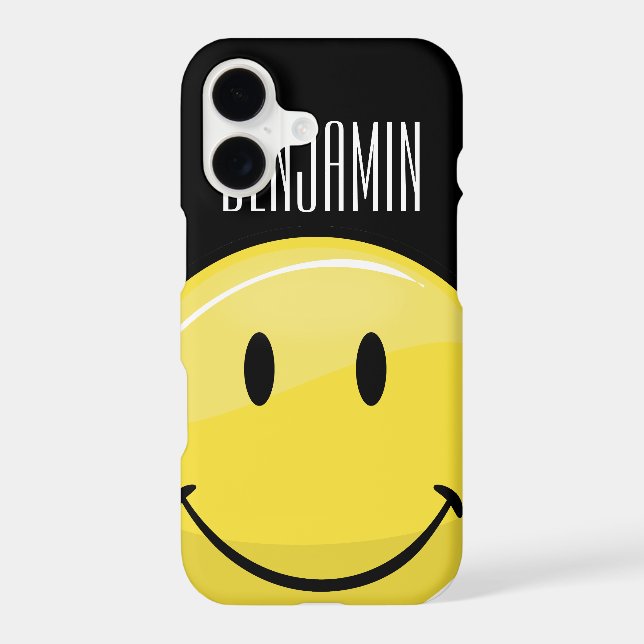 Classic Yellow Happy Face (Back)