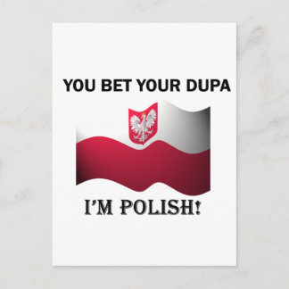 Classic You Bet Your Dupa Postcard