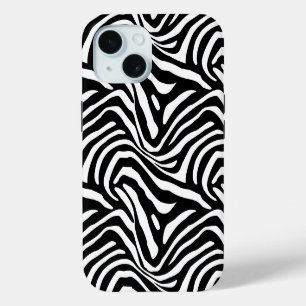 Classic Zebra Stripes iPhone 15 Case