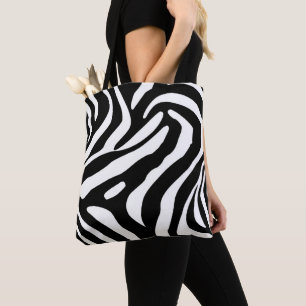 Classic Zebra Stripes Tote Bag