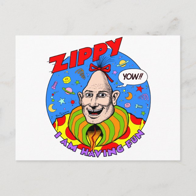 Classic Zippy postcard (Front)