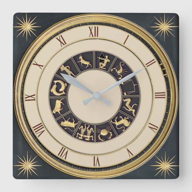 Classic Zodiac clock (Front)