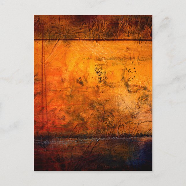 Classical Abstract Artwork Postcard (Front)