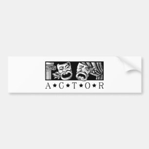 Classical Actor Bumper Sticker