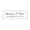 Classical Calligraphy Elegant Plain Simple White