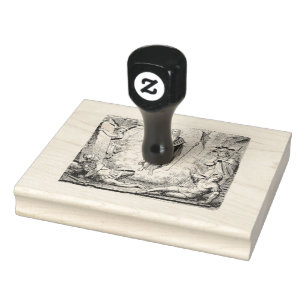 Classical Christian Art Rubber Stamp