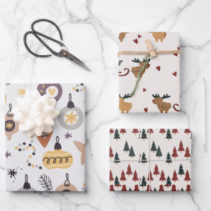 Classical Christmas  Wrapping Paper Sheet