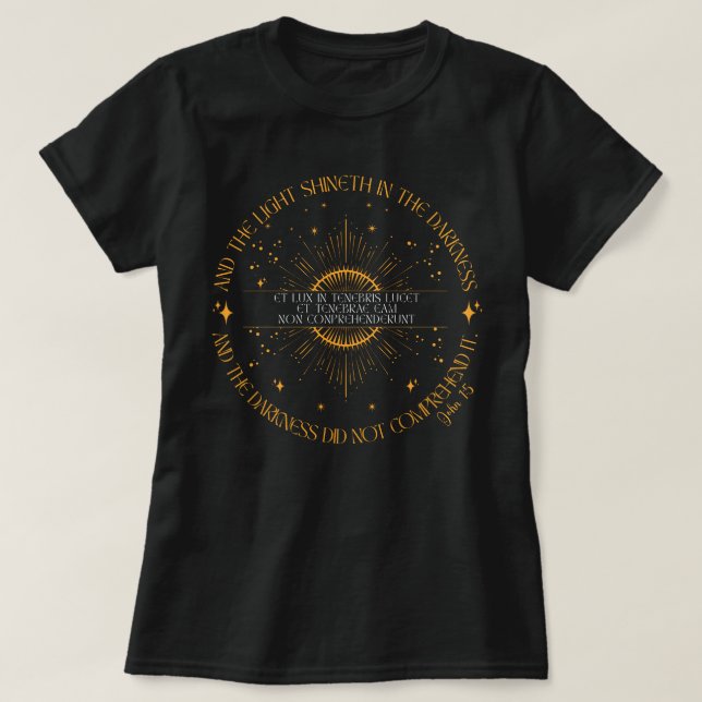 Classical Conversation Cycle 3 John 1:5 Homeschool T-Shirt (Design Front)