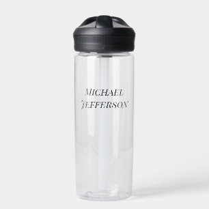 Classical Creative Trendy Black & White Water Bottle