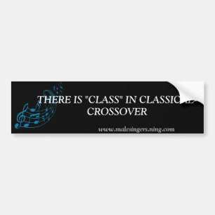 Classical-Crossover Bumper Sticker