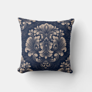 Classical Damask Seamless Victorian Texture Cushion