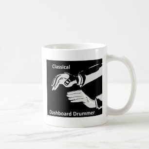 Classical Dashboard drummer wear Coffee Mug