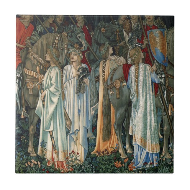 Classical fine art ceramic tile (Front)