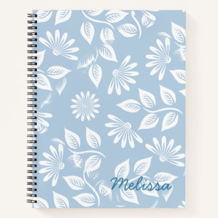 Classical Floral Pattern - Pick your colour! - Notebook
