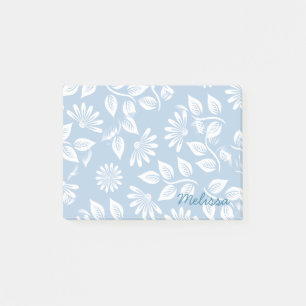 Classical Floral Pattern - Pick your colour! - Post-it Notes