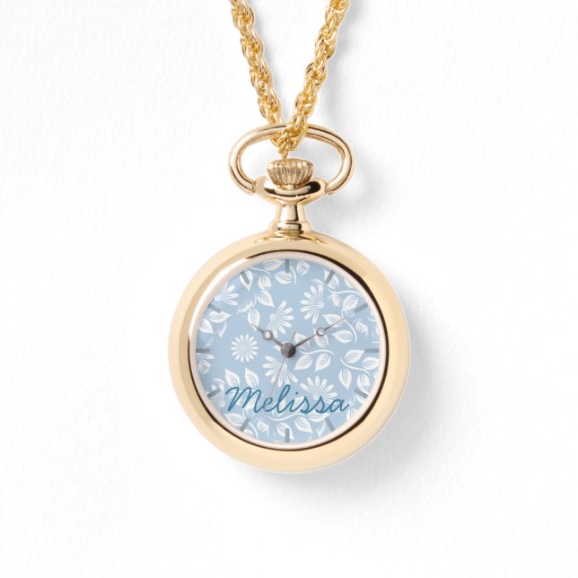 Classical Floral Pattern - Pick your colour! - Watch (Front)