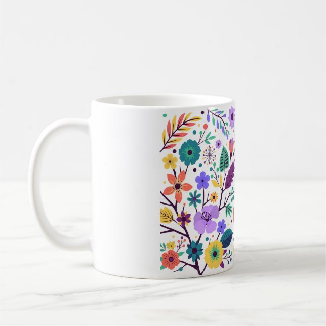 Classical Floralis mug (Left)