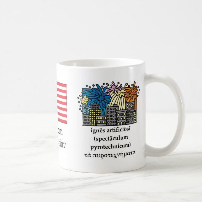 Classical Fourth of July Mug (Right)