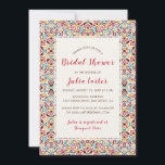 Classical Geometric Mandala Pattern Bridal Shower Invitation<br><div class="desc">Beautiful Invitation to celebrate Special occasions and festivals comes with digital and E-invitation as per your request. We would love to replicate our designs to make multiple products like rsvp cards, labels envelopes, and more. Customisation is available for ready to print on request at info@shamaurcreatif@gmail.com Look Forward to hearing from...</div>