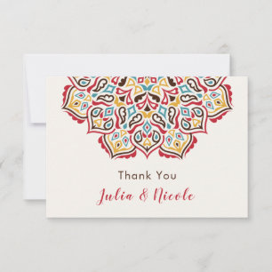 Classical Geometric Mandala Pattern Wedding