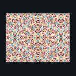 Classical Geometric Mandala Pattern Wedding Postcard<br><div class="desc">Beautiful Invitation to celebrate Special occasions and festivals comes with digital and E-invitation as per your request. We would love to replicate our designs to make multiple products like rsvp cards, labels envelopes, and more. Customisation is available for ready to print on request at info@shamaurcreatif@gmail.com. Look Forward to hearing from...</div>