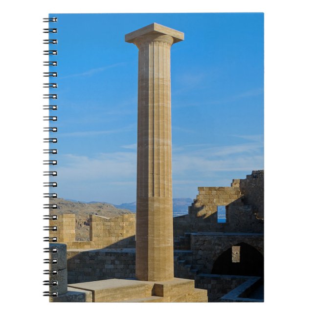 Classical Greek Column Notebook (Front)
