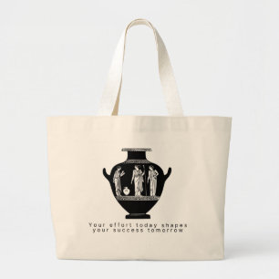 Classical Greek Vase Illustration Tote Bag
