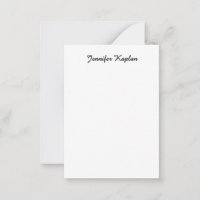Classical Handwriting Minimalist Professional