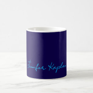 Classical Handwriting Minimalist Professional Coffee Mug