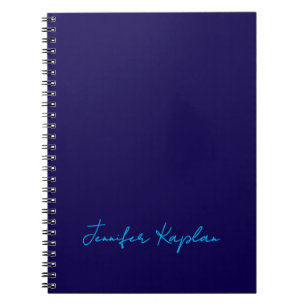 Classical Handwriting Minimalist Professional Notebook
